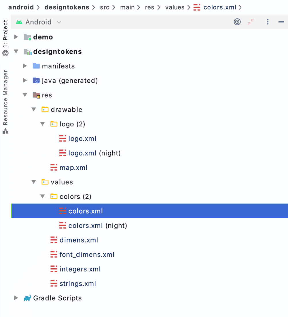 Android view organizes files to reduce clutter